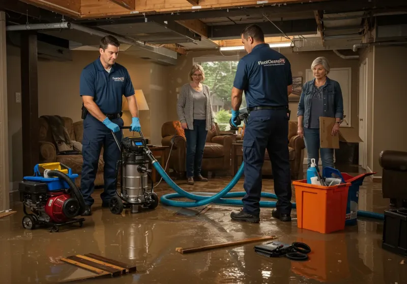 Basement Water Extraction and Removal Techniques process in Franklin County, IA