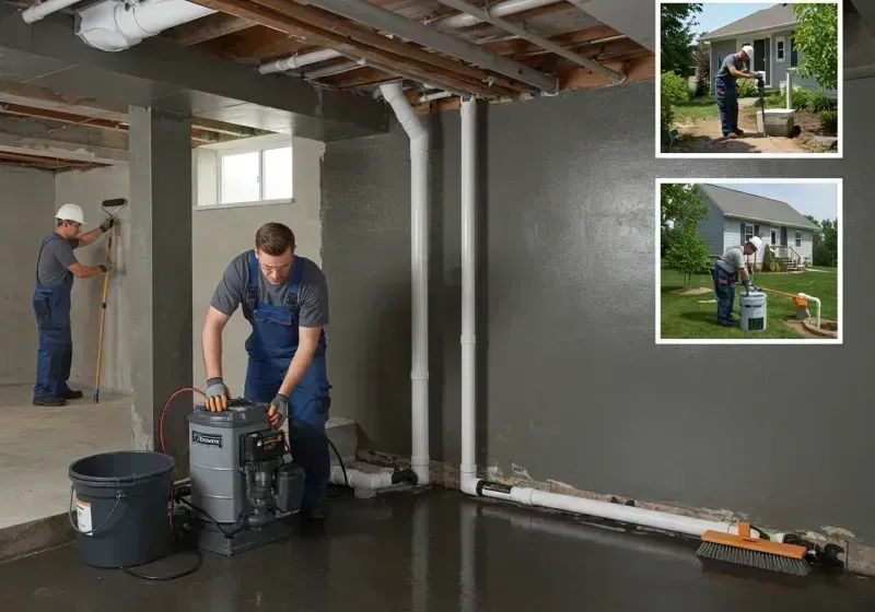 Basement Waterproofing and Flood Prevention process in Franklin County, IA